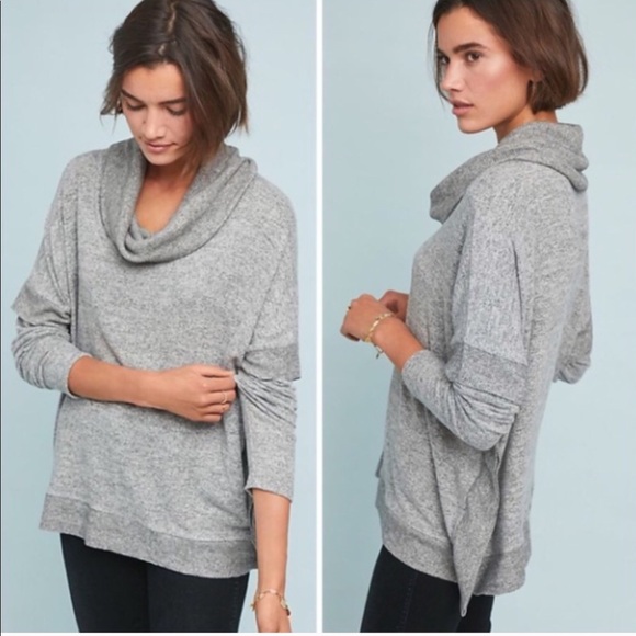 Anthropologie Tops - Anthropologie Postmark Lassen Cowl Neck Top